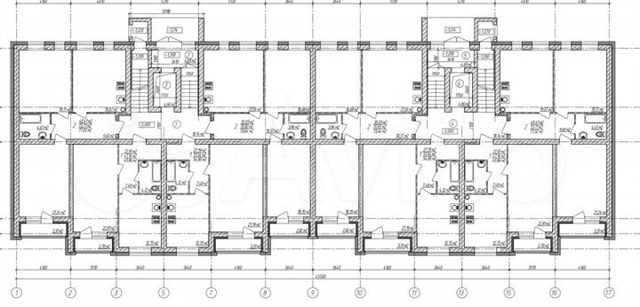2-к. квартира, 73,6 м², 4/5 эт.