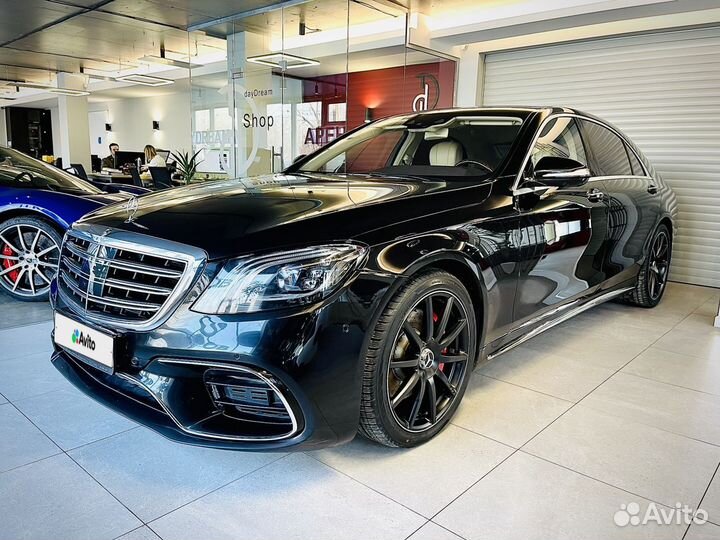 Mercedes-Benz S-класс 4.0 AT, 2017, 105 000 км