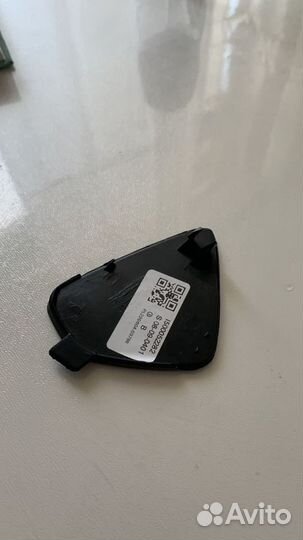 Заглушка переднего бампера volvo