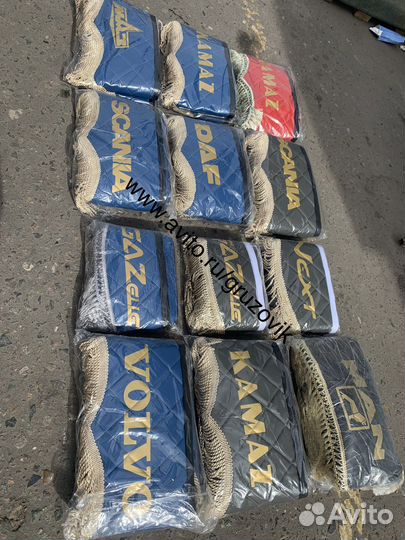 Ламбрекен двухсторонний + боковушка экокожа kamza