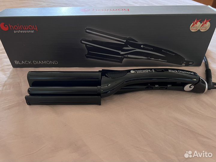 Плойка тройная для волос