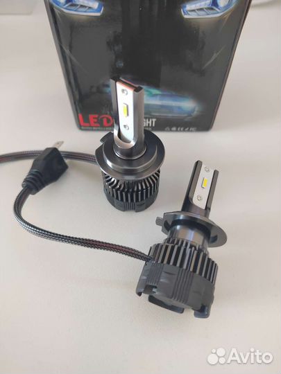 Светодиодные лампы Н7 (2 шт.)