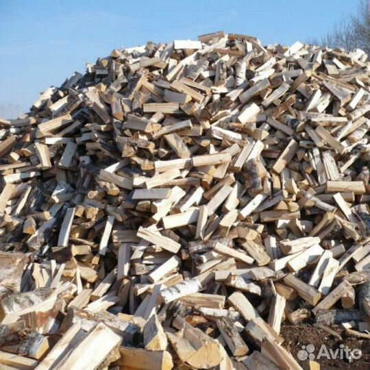 Дрова из березы колотые
