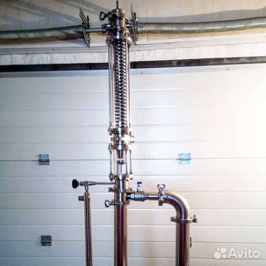 Ректификационная колонна Димрот Визуал