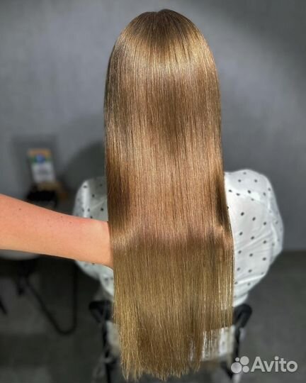 Кератиновое выпрямление