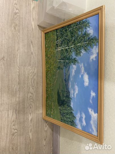 Картина маслом на холсте пейзаж