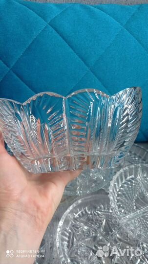 Набор хрустальной посуды