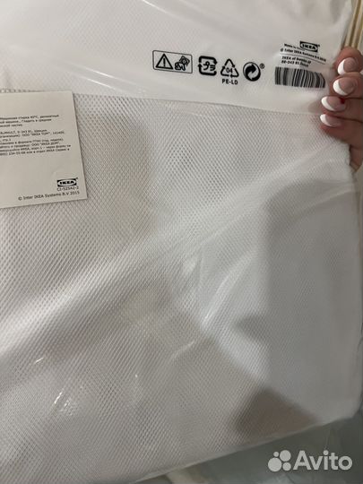 Тюль IKEA лилль