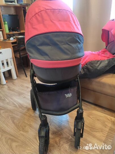 Коляска 2в1 tutis zippy