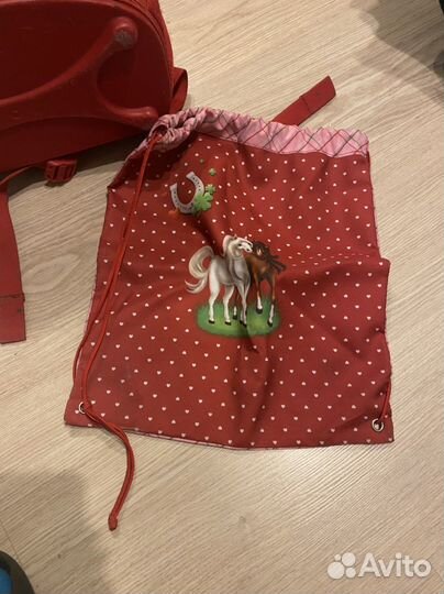 Рюкзак школьный для девочки + Мешок для обуви