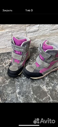 Сапожки зимние от -5- до -30 timberland 30