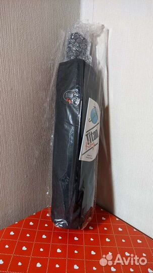 Зонт черный автоматический