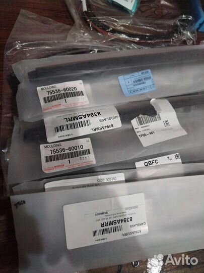 Боковые накладки Totota LC 150