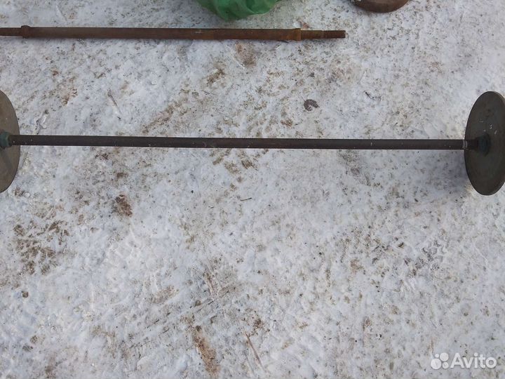 Штанга 10,15,24,30кг обмен на баллоны пропановые