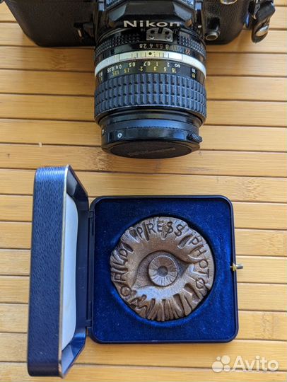 Медаль.Награда WordPressPhoto.1977г