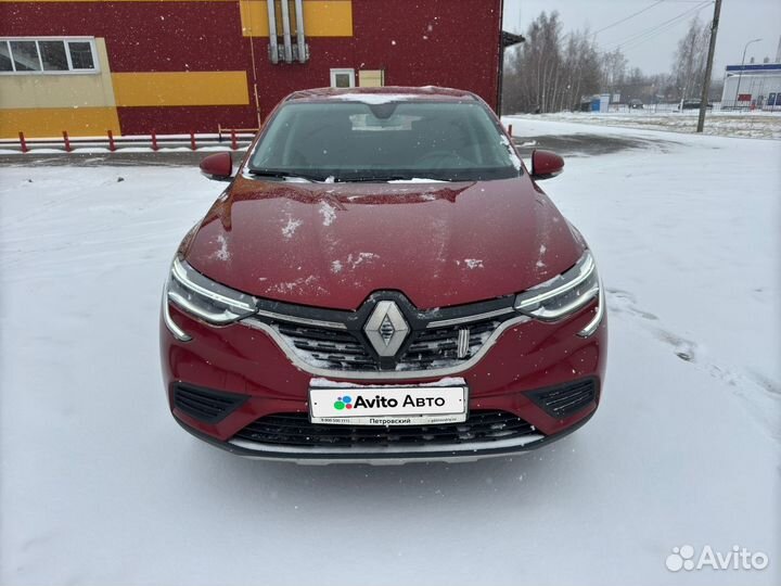 Renault Arkana 1.6 CVT, 2021, битый, 47 000 км