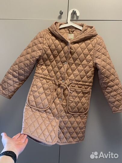 Пальто-плащ для девочки 146