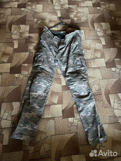 Мото штаны мужские