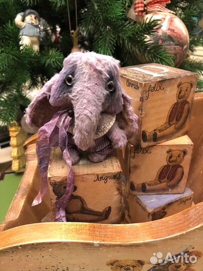 Коллекционная игрушка, автор AniKa: Люк (слоник)