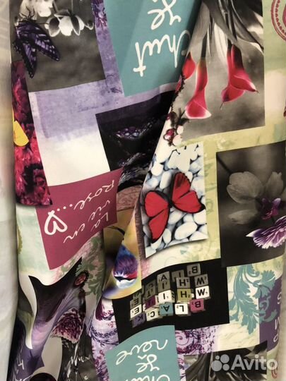 Велюр с рисунком