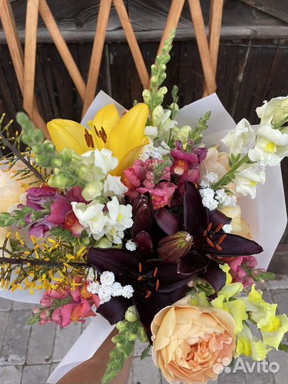 Букет садовый