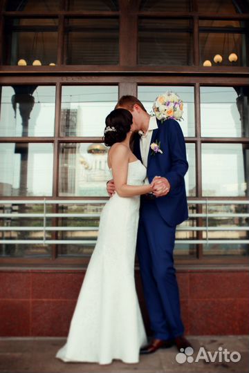 Костюм мужской классический синий