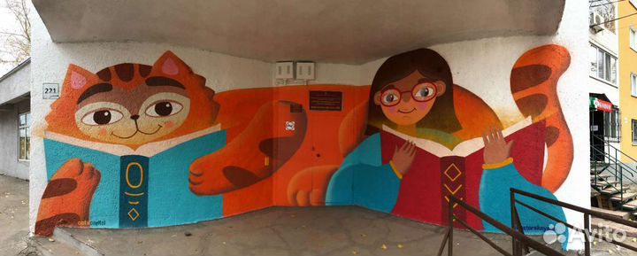 Роспись стен / Интерьерная и фасадная