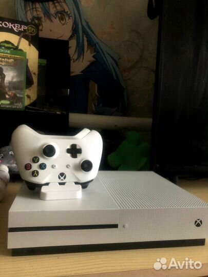 Xbox one s 1TB с играми, подписка на 2 месяца