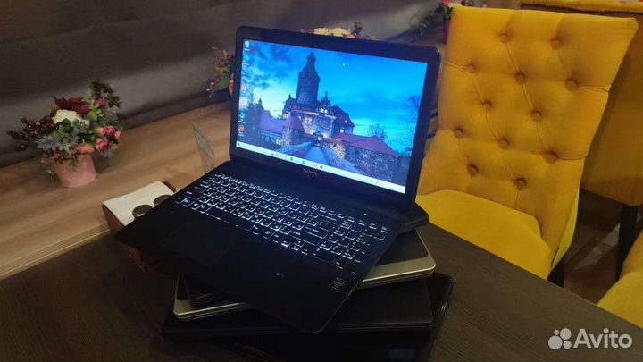 Мегамощный Sony i5/SSD256/2Video светклав