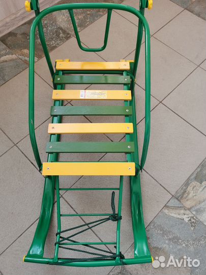 Детские санки с колесами