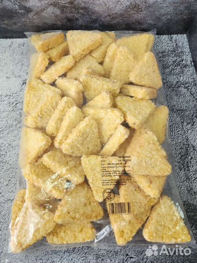 Картофельные котлетки Hashbrowns треугольные 2,5кг