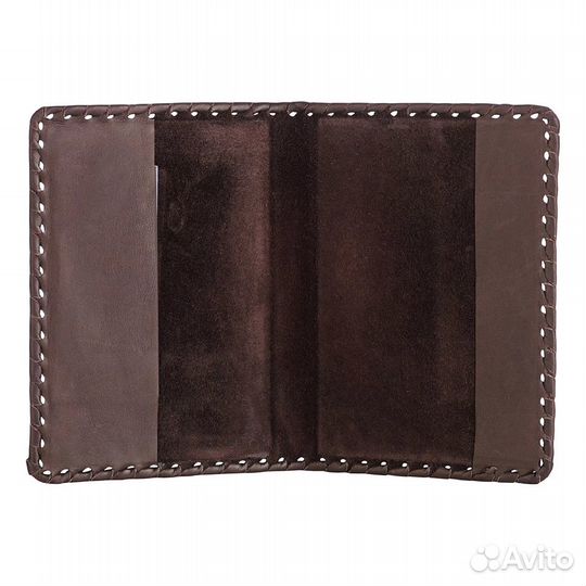 Обложка на паспорт из натурал. кожи ручной работы
