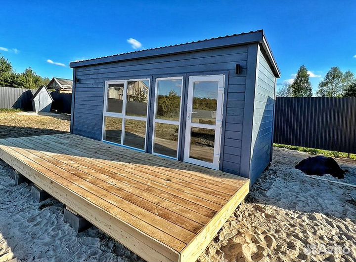 Хозблок красивый у нас