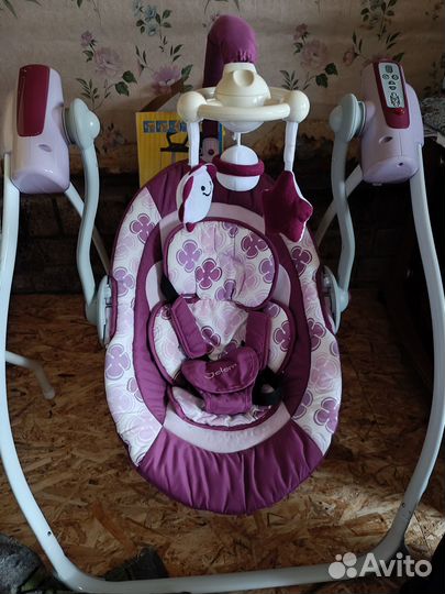 Детские электронные качели jetem