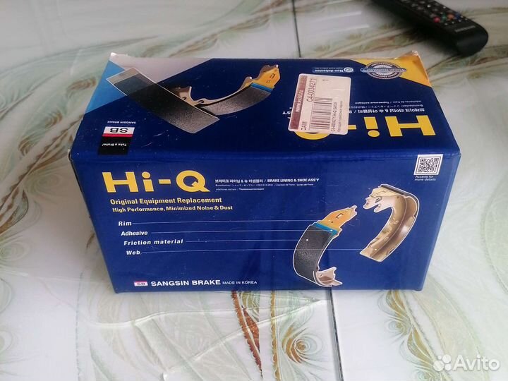 Тормозные колодки chevrolet aveo t 250, 255