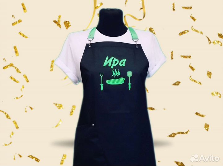 Фартук для кухни с логотипом