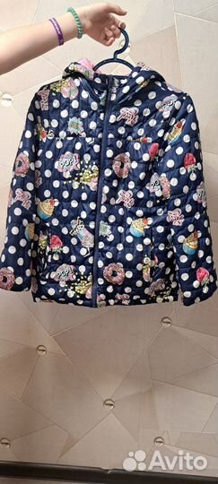 Куртка для девочки двухсторонняя acoola