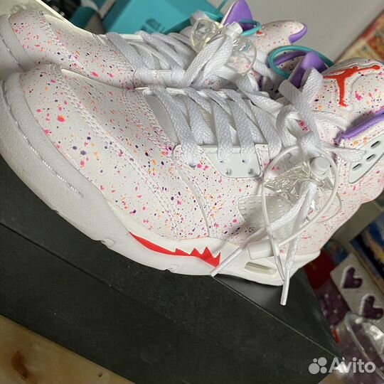 Nike air jordan 5 easter (оригинал ) женские