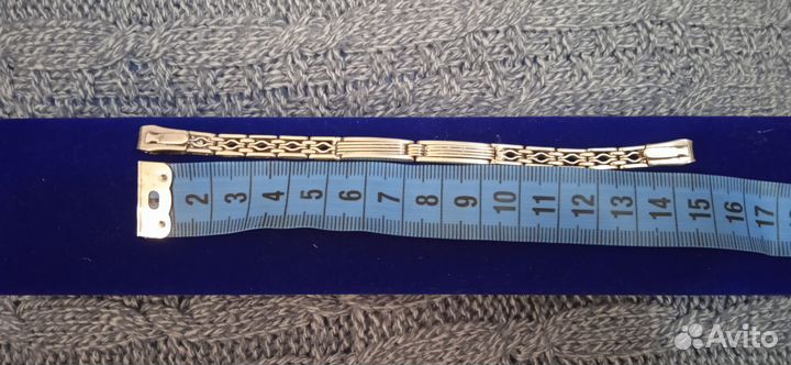 Серебряный браслет для часов СССР