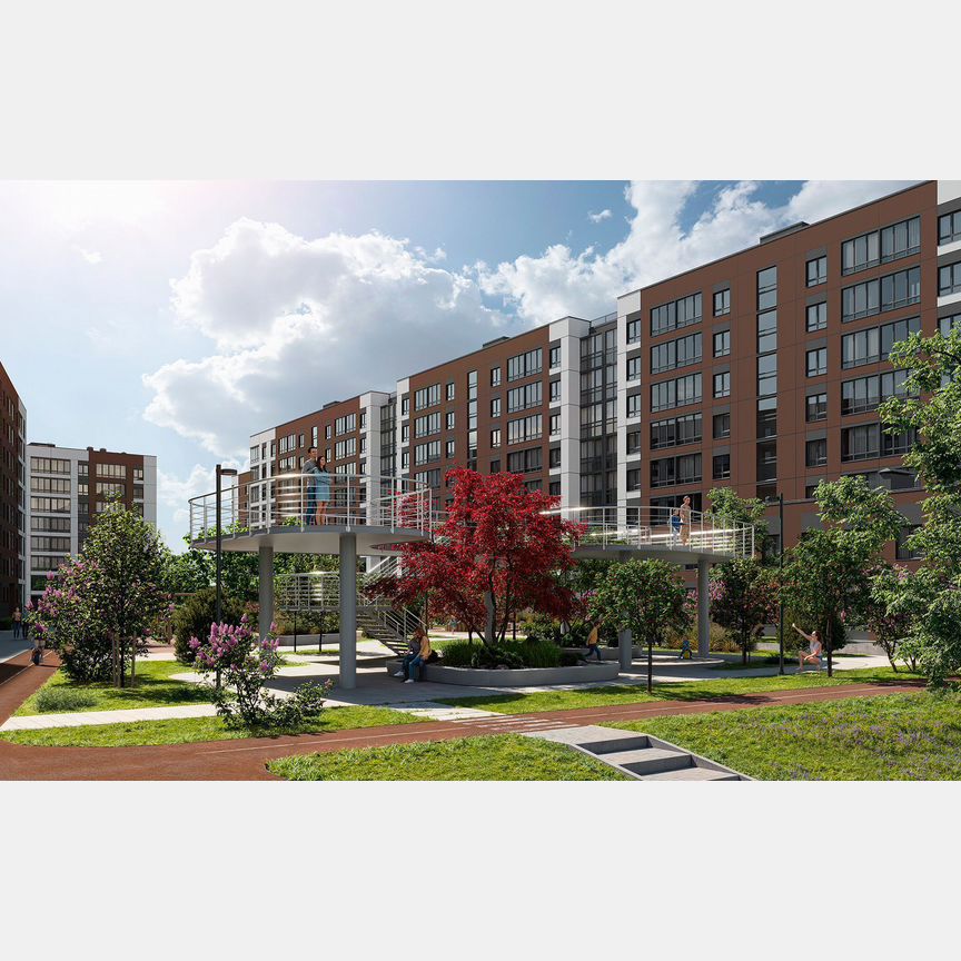 1-к. квартира, 37,3 м², 2/8 эт.
