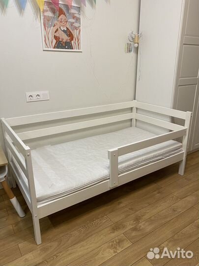 Детская кровать от 3 лет с матрасом