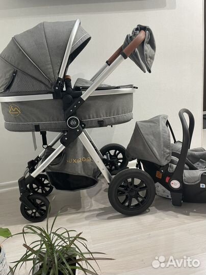 Коляска luxmom v9 3 в 1
