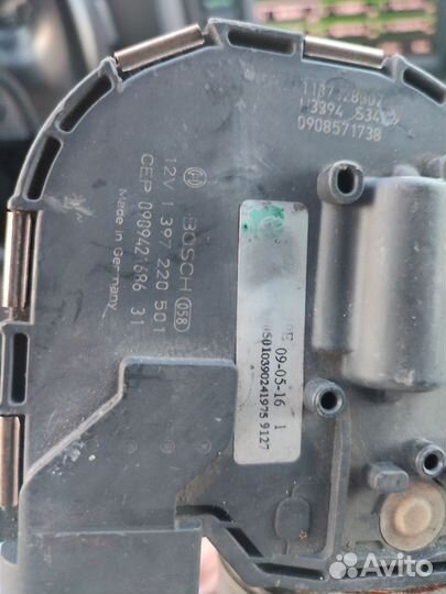 Моторчик стеклоочистителя skoda octavia a5