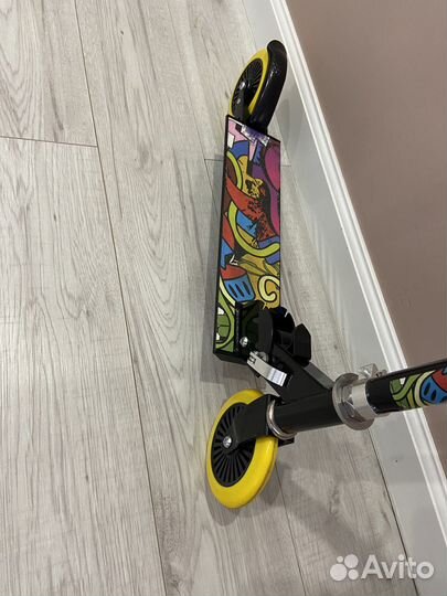 Самокат снегокат 2 в 1