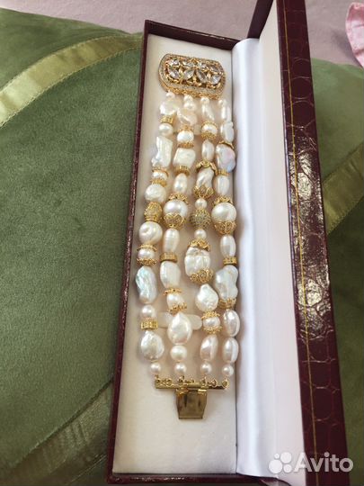 Браслет жемчуг