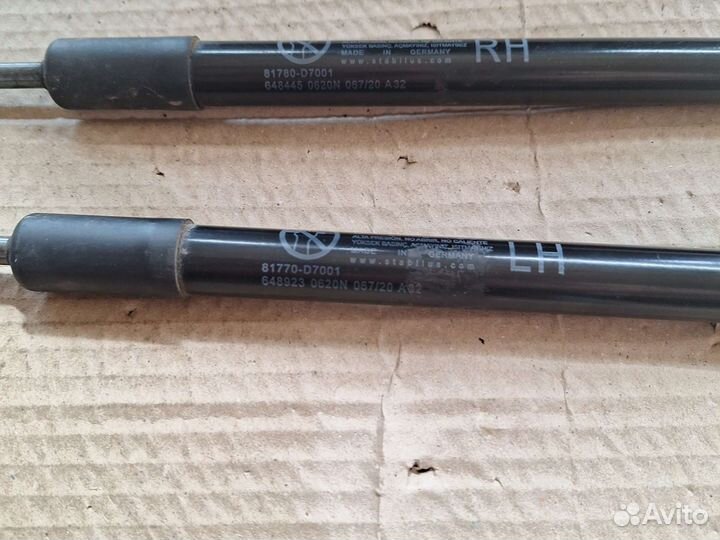 Амортизаторы багажника хендай туссон 3