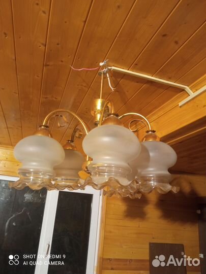 Люстра времён СССР б/у