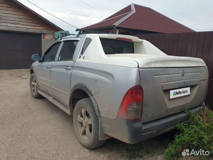 SsangYong Actyon Sports 2.0 AT, 2008, 250 000 км