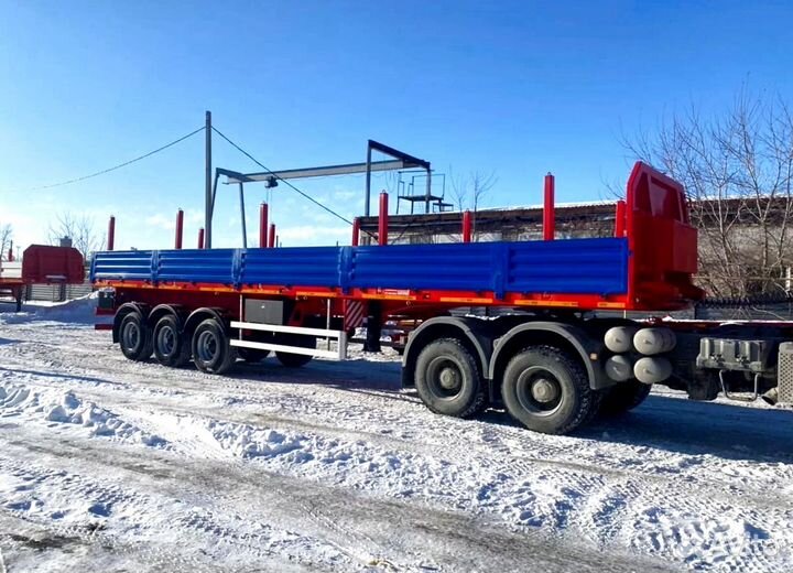 Полуприцеп бортовой Политранс ТСП 94171, 2023