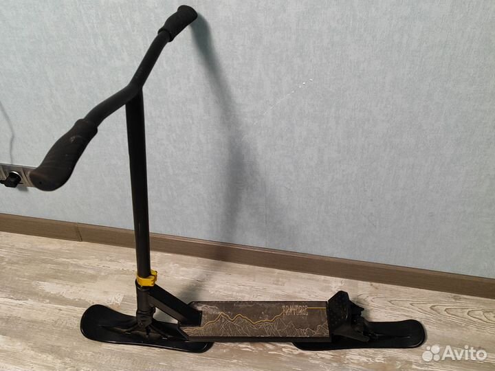 Самокат на лыжах